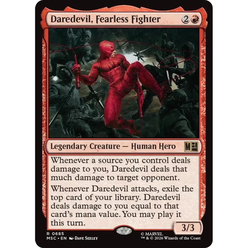 Daredevil, Fearless Fighter | MSC | 685 | NM/Rare | 087-MSC